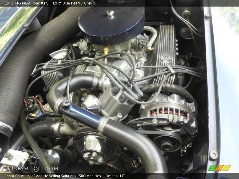  1957 MGA Roadster Engine - V8 Conversion