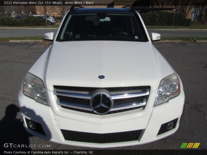 Arctic White / Black 2012 Mercedes-Benz GLK 350 4Matic