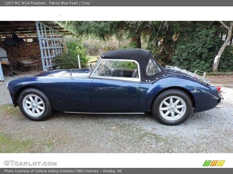  1957 MGA Roadster Patriot Blue Pearl