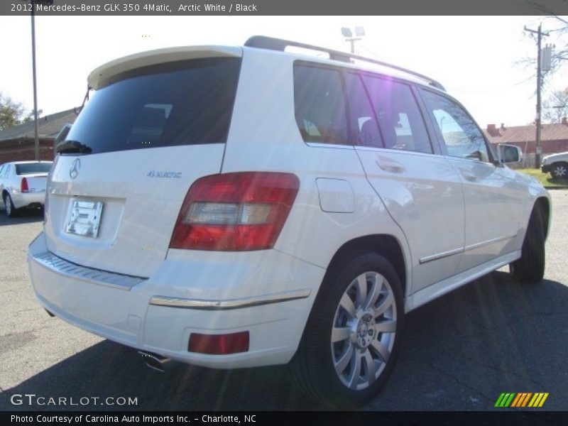 Arctic White / Black 2012 Mercedes-Benz GLK 350 4Matic