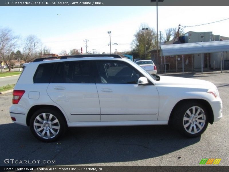 Arctic White / Black 2012 Mercedes-Benz GLK 350 4Matic