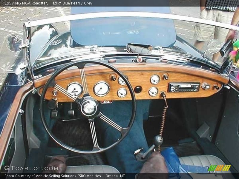 Dashboard of 1957 MGA Roadster