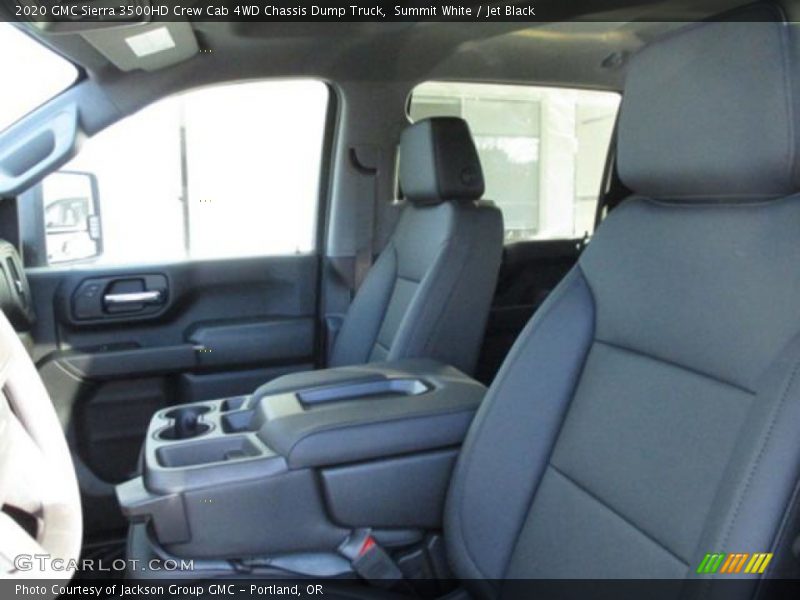 Summit White / Jet Black 2020 GMC Sierra 3500HD Crew Cab 4WD Chassis Dump Truck