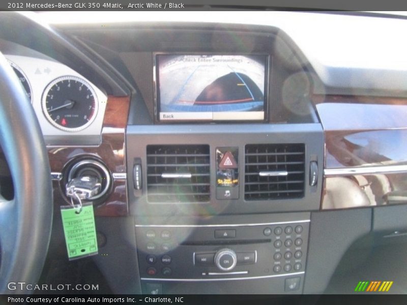 Arctic White / Black 2012 Mercedes-Benz GLK 350 4Matic