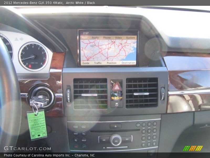 Arctic White / Black 2012 Mercedes-Benz GLK 350 4Matic