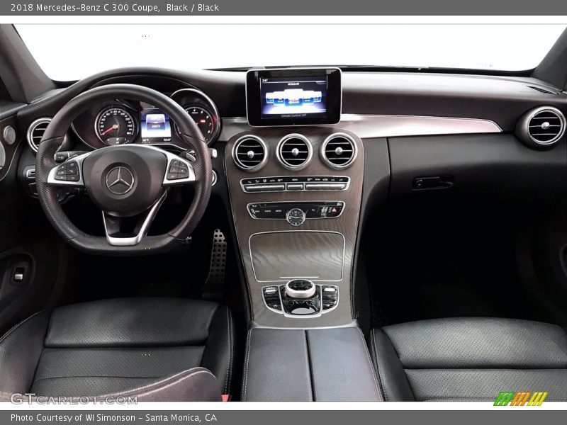 Black / Black 2018 Mercedes-Benz C 300 Coupe