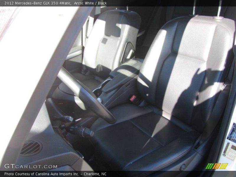 Arctic White / Black 2012 Mercedes-Benz GLK 350 4Matic