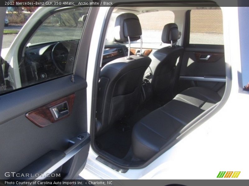 Arctic White / Black 2012 Mercedes-Benz GLK 350 4Matic