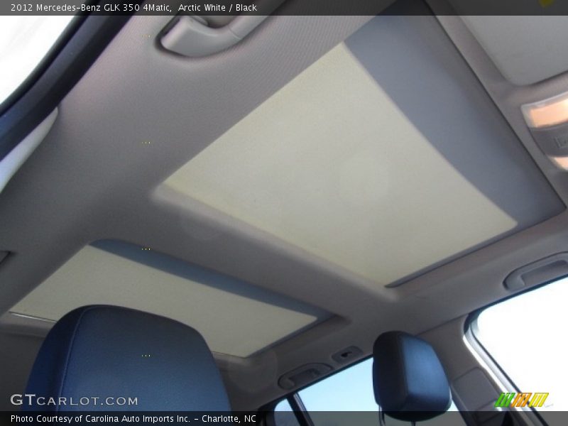 Arctic White / Black 2012 Mercedes-Benz GLK 350 4Matic