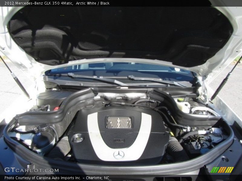 Arctic White / Black 2012 Mercedes-Benz GLK 350 4Matic