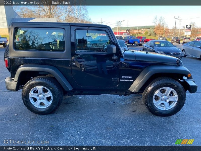 Black / Black 2012 Jeep Wrangler Sport 4x4