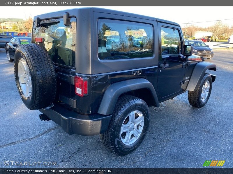Black / Black 2012 Jeep Wrangler Sport 4x4
