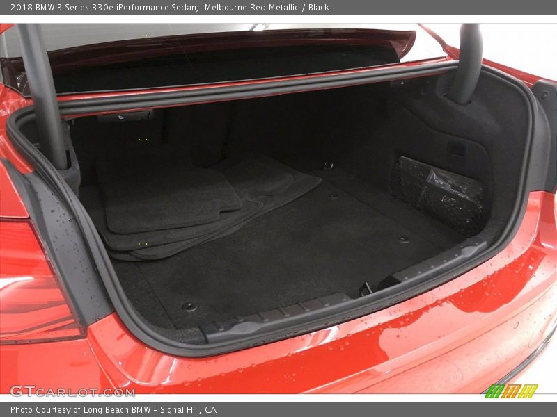 Melbourne Red Metallic / Black 2018 BMW 3 Series 330e iPerformance Sedan