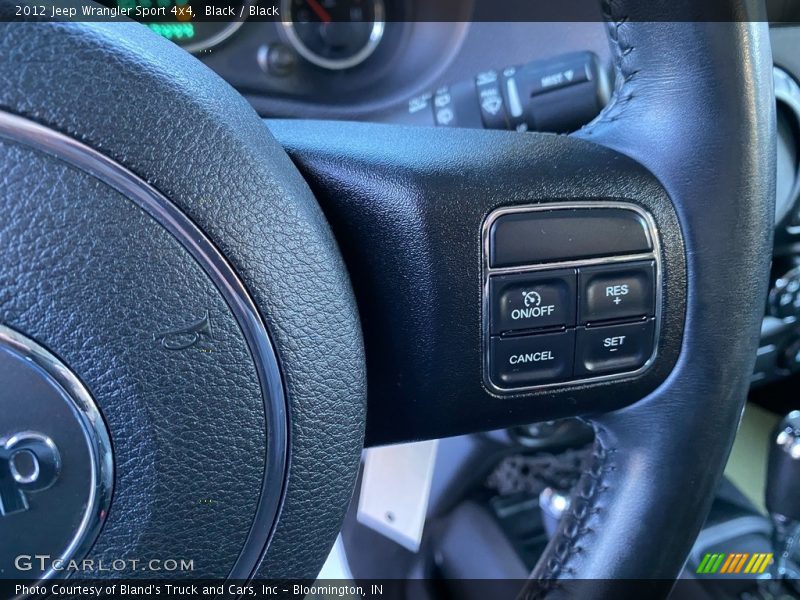 Black / Black 2012 Jeep Wrangler Sport 4x4