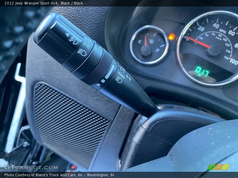 Black / Black 2012 Jeep Wrangler Sport 4x4