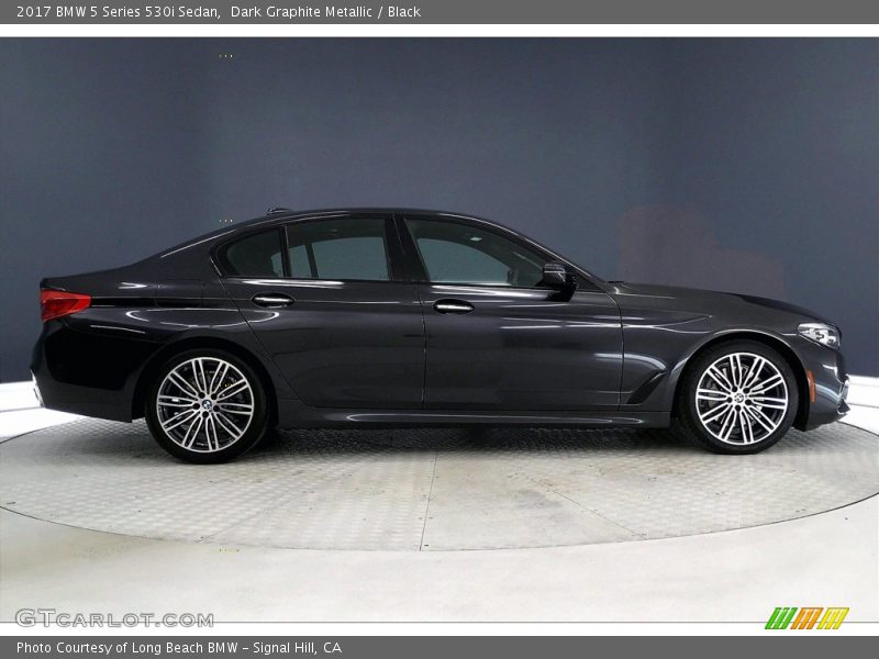 Dark Graphite Metallic / Black 2017 BMW 5 Series 530i Sedan