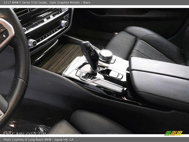 Dark Graphite Metallic / Black 2017 BMW 5 Series 530i Sedan