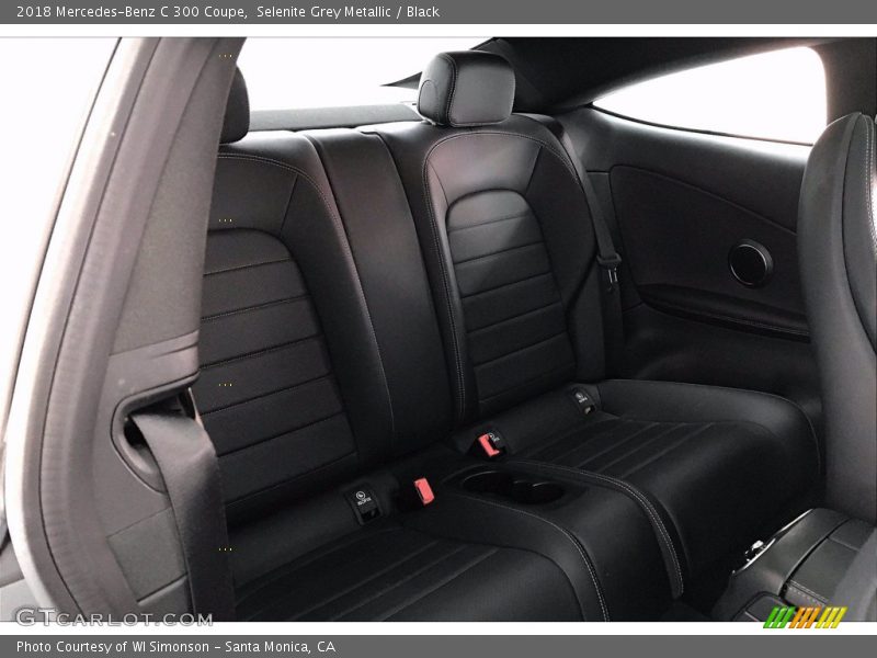 Selenite Grey Metallic / Black 2018 Mercedes-Benz C 300 Coupe