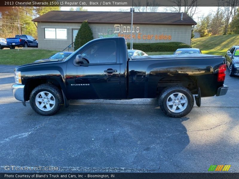 Black / Dark Titanium 2013 Chevrolet Silverado 1500 LS Regular Cab