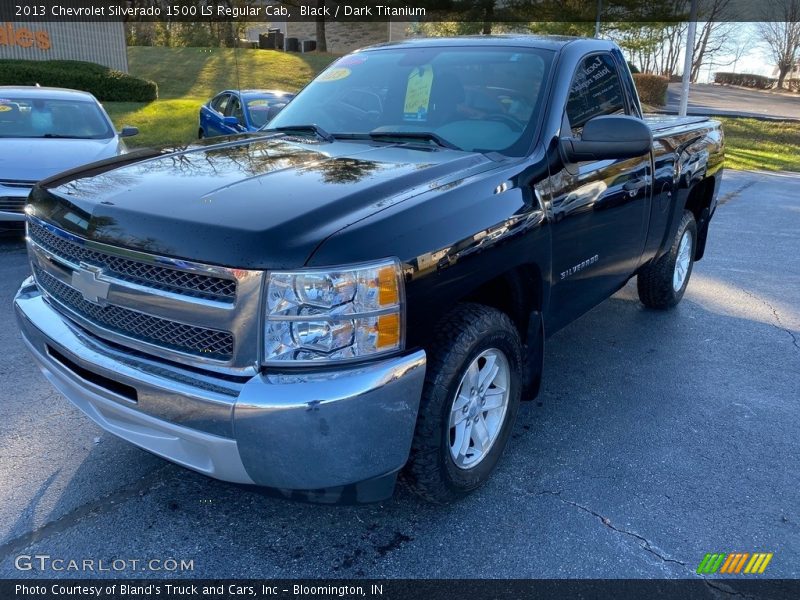 Black / Dark Titanium 2013 Chevrolet Silverado 1500 LS Regular Cab