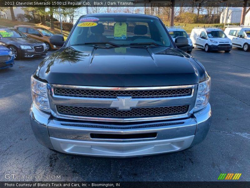 Black / Dark Titanium 2013 Chevrolet Silverado 1500 LS Regular Cab