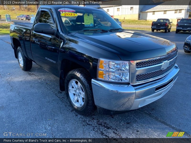 Black / Dark Titanium 2013 Chevrolet Silverado 1500 LS Regular Cab