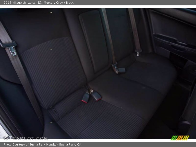 Mercury Gray / Black 2015 Mitsubishi Lancer ES