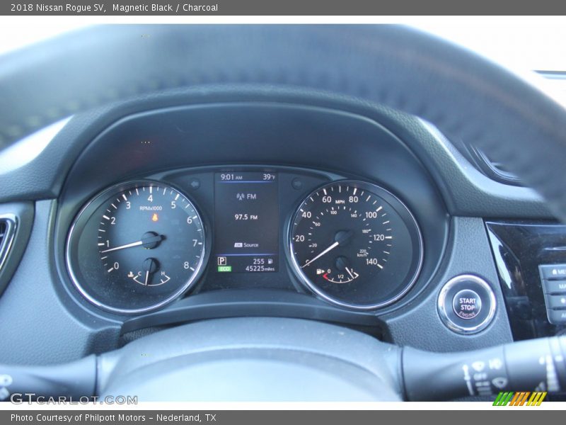 Magnetic Black / Charcoal 2018 Nissan Rogue SV