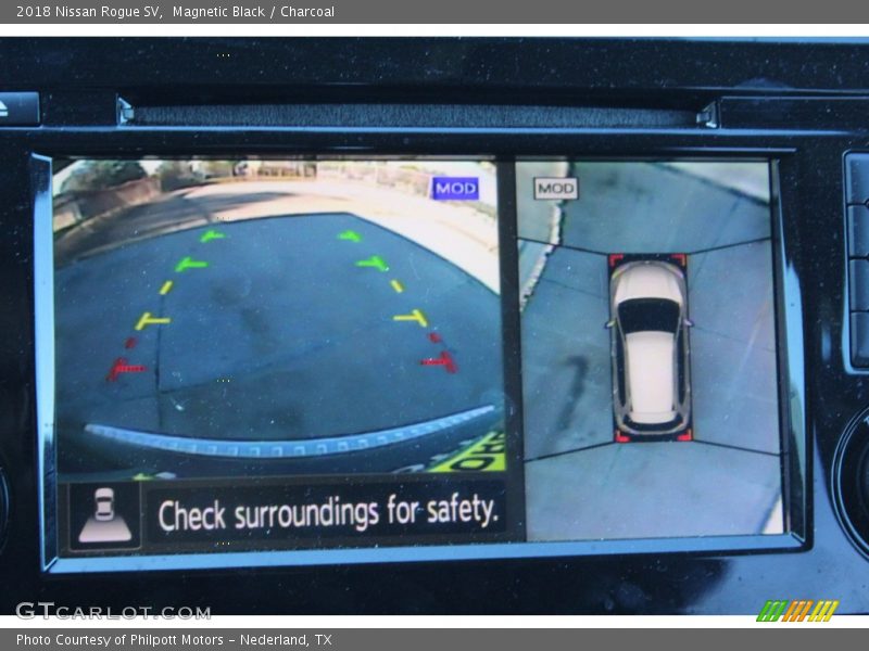 Magnetic Black / Charcoal 2018 Nissan Rogue SV