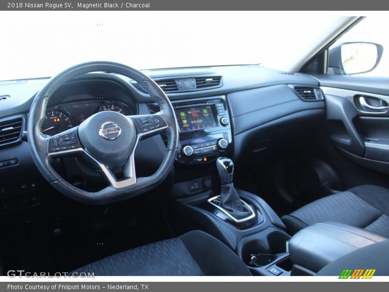 Magnetic Black / Charcoal 2018 Nissan Rogue SV