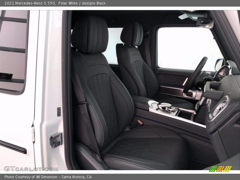 Polar White / designo Black 2021 Mercedes-Benz G 550