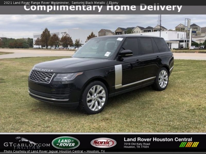Santorini Black Metallic / Ebony 2021 Land Rover Range Rover Westminster