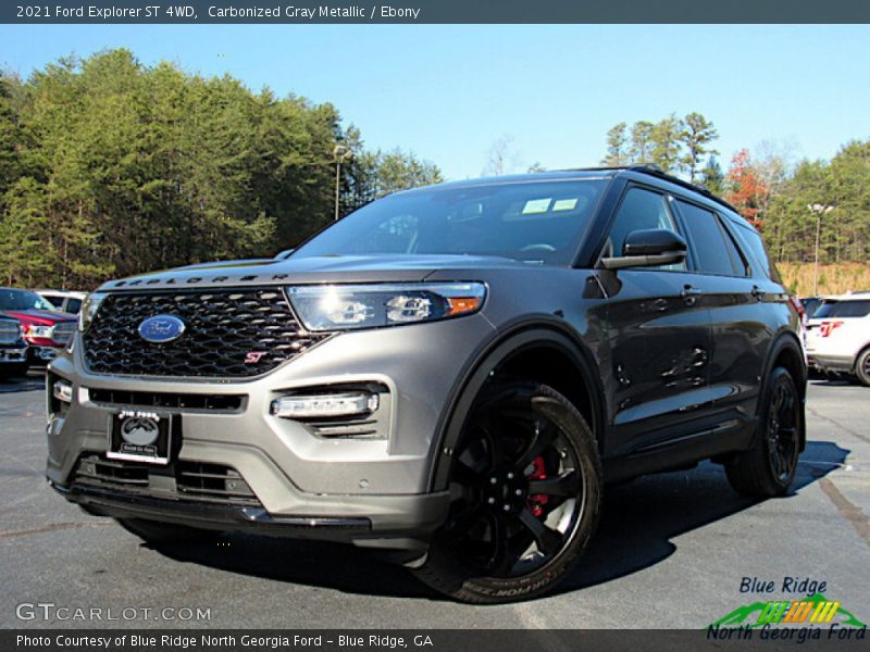 Carbonized Gray Metallic / Ebony 2021 Ford Explorer ST 4WD