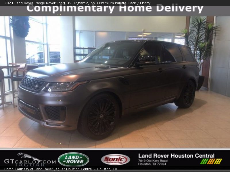 SVO Premium Palette Black / Ebony 2021 Land Rover Range Rover Sport HSE Dynamic