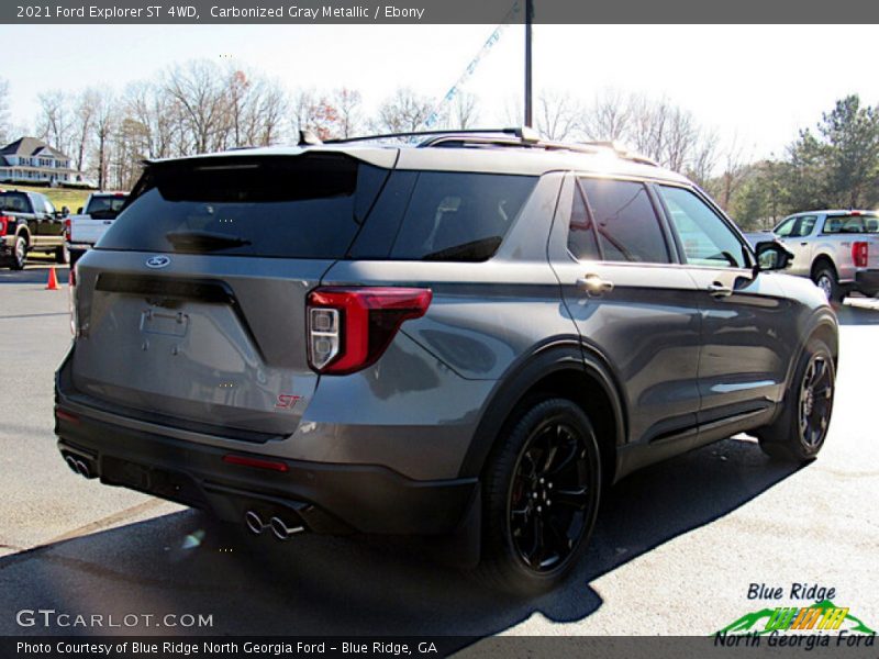 Carbonized Gray Metallic / Ebony 2021 Ford Explorer ST 4WD