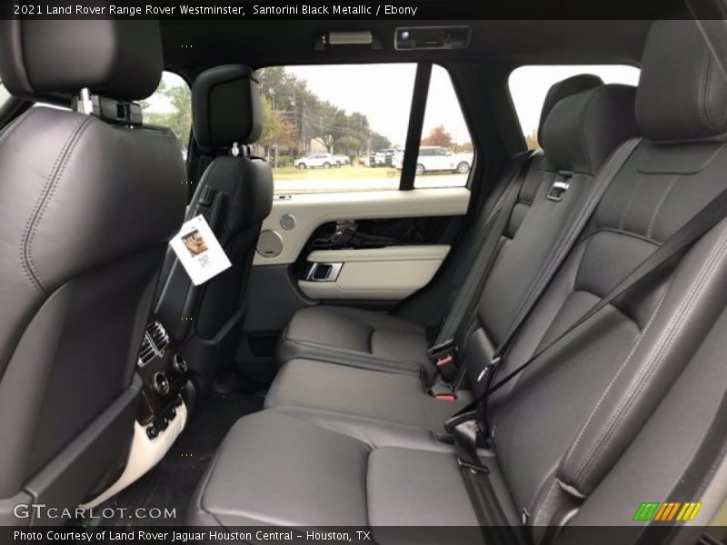Rear Seat of 2021 Range Rover Westminster