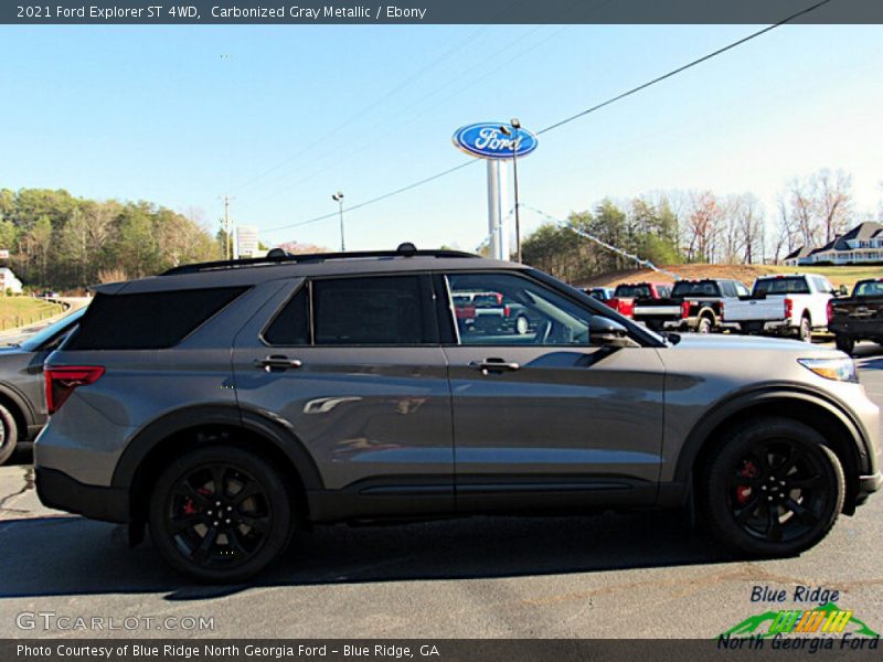 Carbonized Gray Metallic / Ebony 2021 Ford Explorer ST 4WD