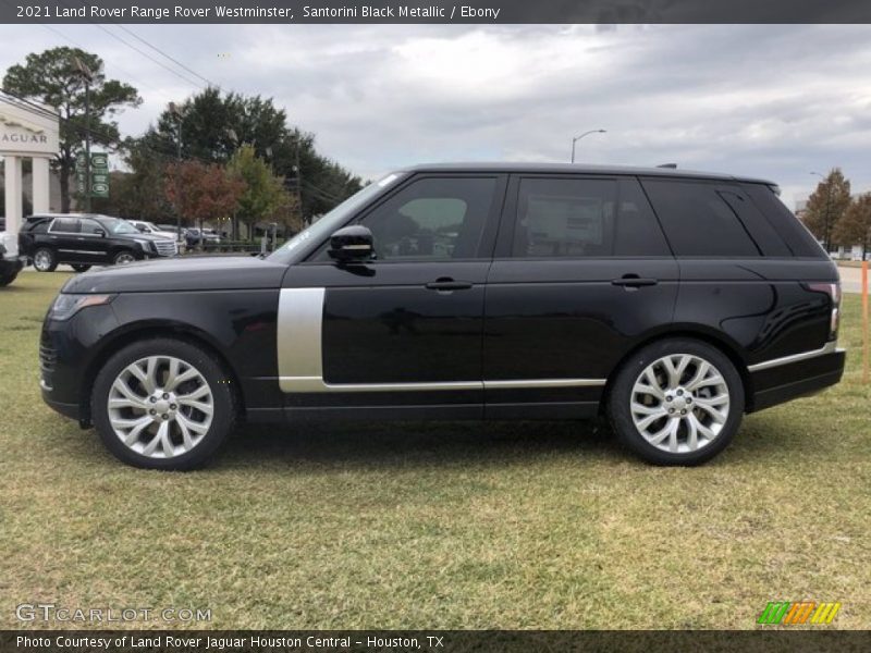  2021 Range Rover Westminster Santorini Black Metallic