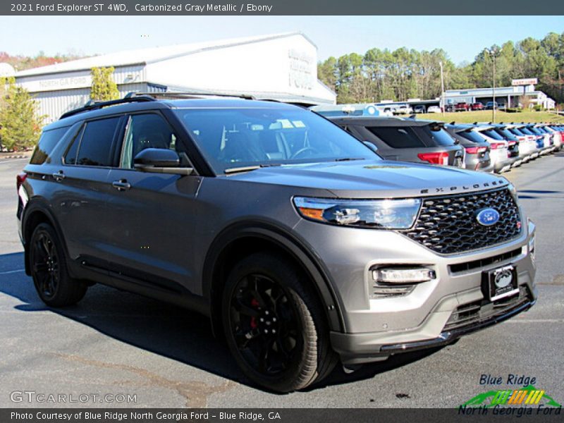 Carbonized Gray Metallic / Ebony 2021 Ford Explorer ST 4WD