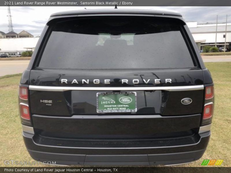 Santorini Black Metallic / Ebony 2021 Land Rover Range Rover Westminster