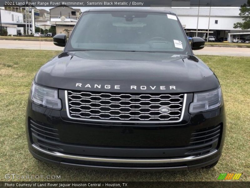 Santorini Black Metallic / Ebony 2021 Land Rover Range Rover Westminster