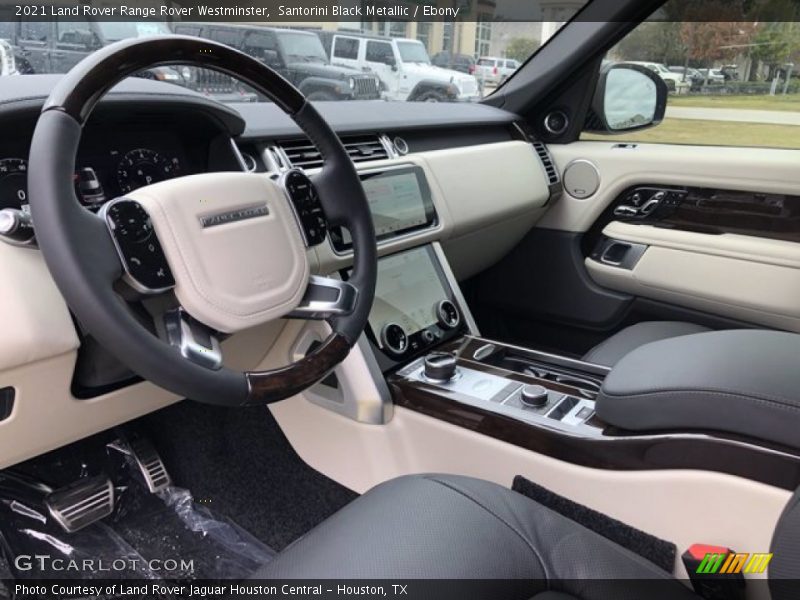 Front Seat of 2021 Range Rover Westminster