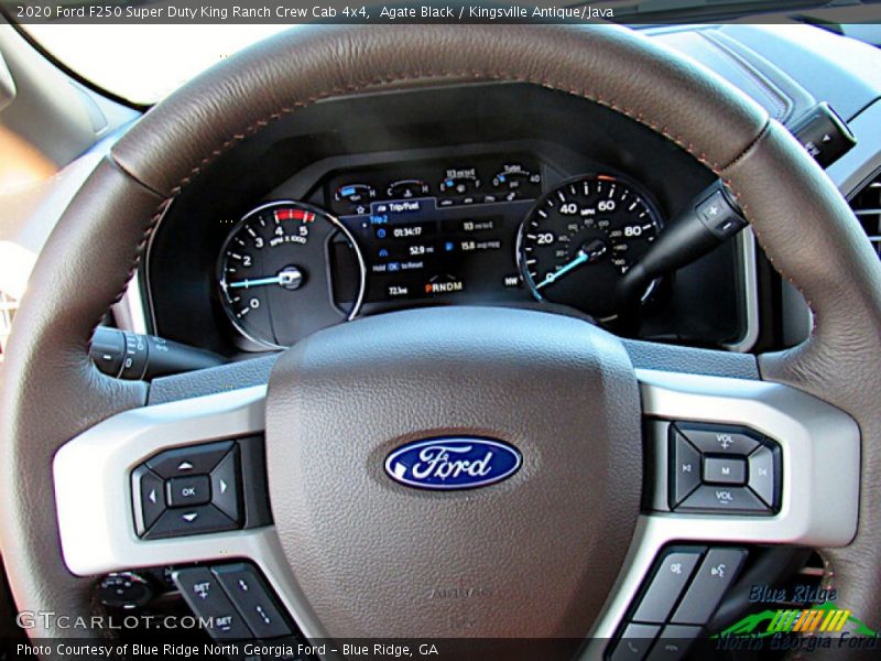 Agate Black / Kingsville Antique/Java 2020 Ford F250 Super Duty King Ranch Crew Cab 4x4
