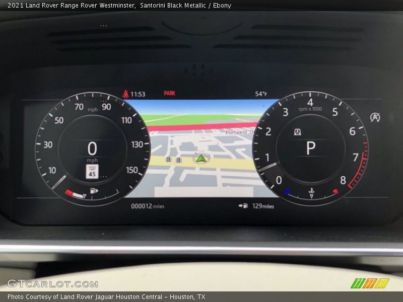  2021 Range Rover Westminster Westminster Gauges