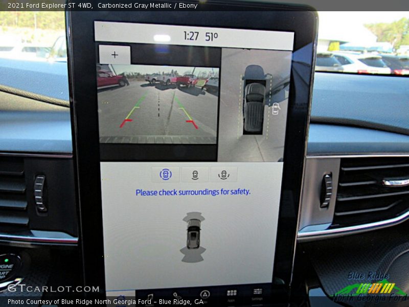 Carbonized Gray Metallic / Ebony 2021 Ford Explorer ST 4WD