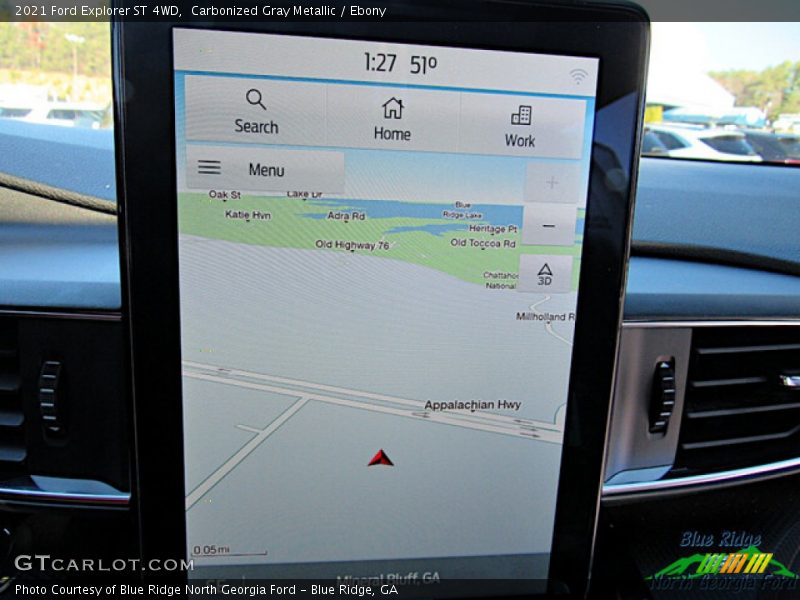Carbonized Gray Metallic / Ebony 2021 Ford Explorer ST 4WD