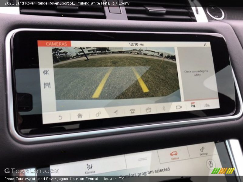 Yulong White Metallic / Ebony 2021 Land Rover Range Rover Sport SE