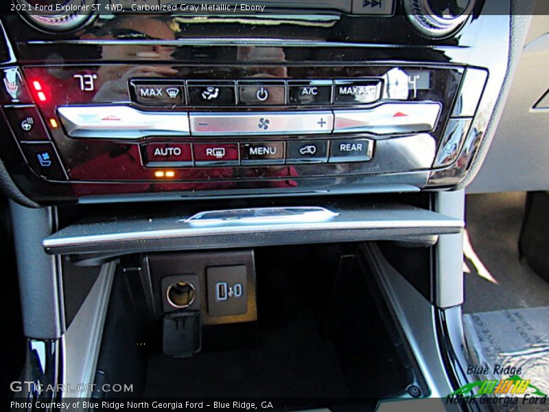 Carbonized Gray Metallic / Ebony 2021 Ford Explorer ST 4WD