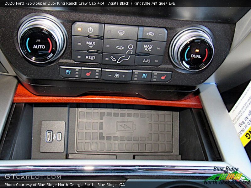 Agate Black / Kingsville Antique/Java 2020 Ford F250 Super Duty King Ranch Crew Cab 4x4
