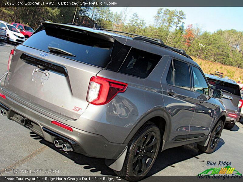 Carbonized Gray Metallic / Ebony 2021 Ford Explorer ST 4WD